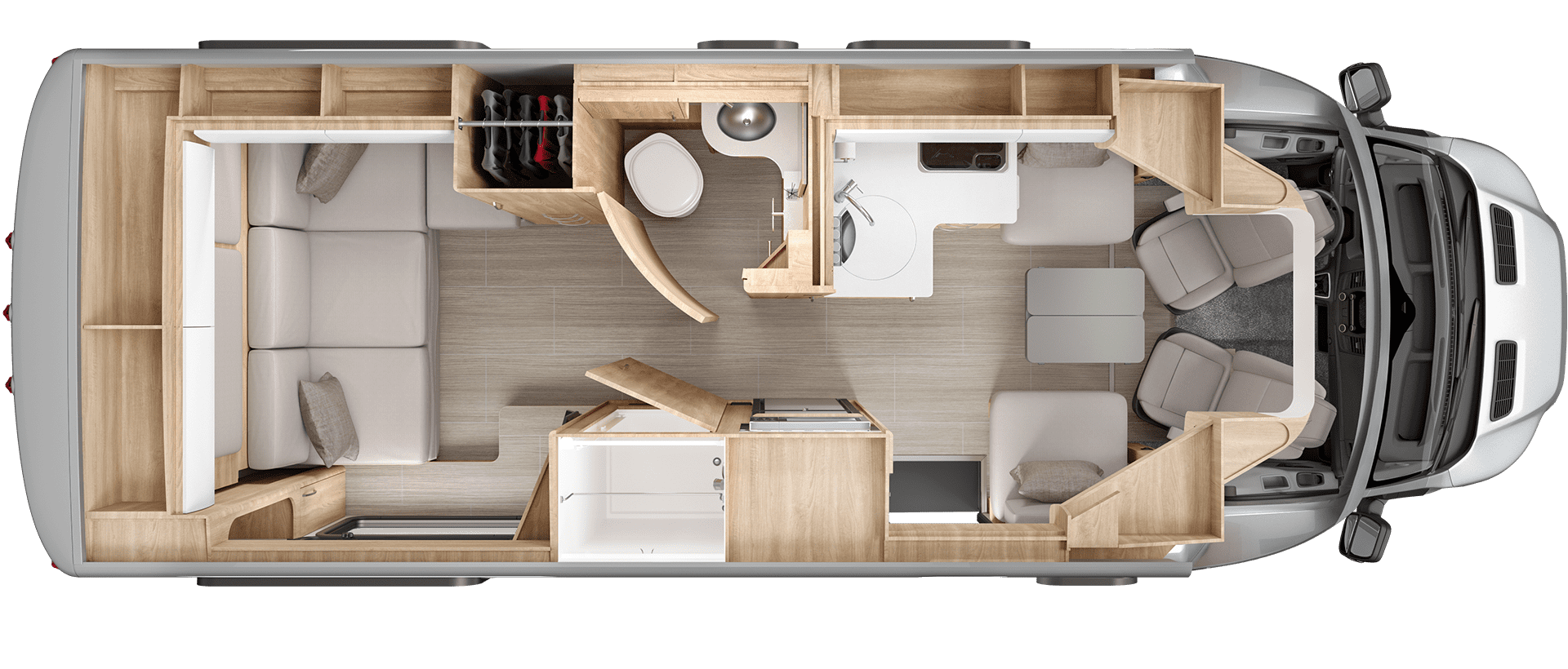 Wonder Rear Lounge Floorplan
